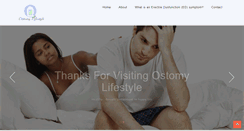 Desktop Screenshot of ostomylifestyle.org